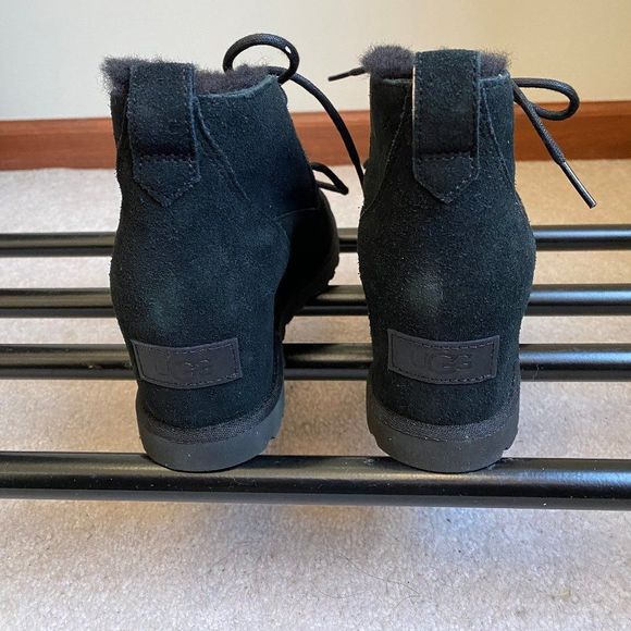 UGG Women Classic Femme 1126674 Lace Up Suede Boots - NEW NWOB - Picture 5 of 9